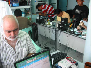 cell phone repair technician